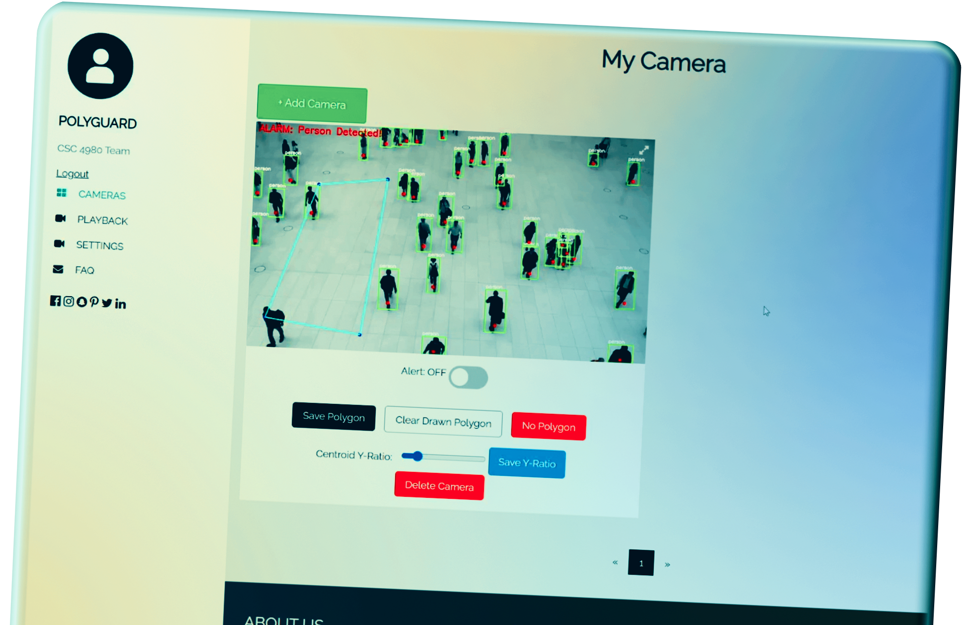 Polyguard - AI Camera System